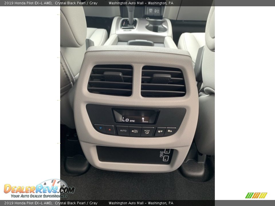 2019 Honda Pilot EX-L AWD Crystal Black Pearl / Gray Photo #30