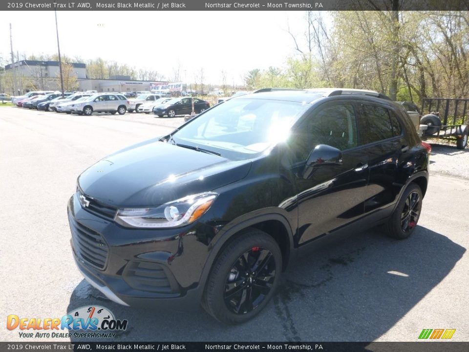 2019 Chevrolet Trax LT AWD Mosaic Black Metallic / Jet Black Photo #1