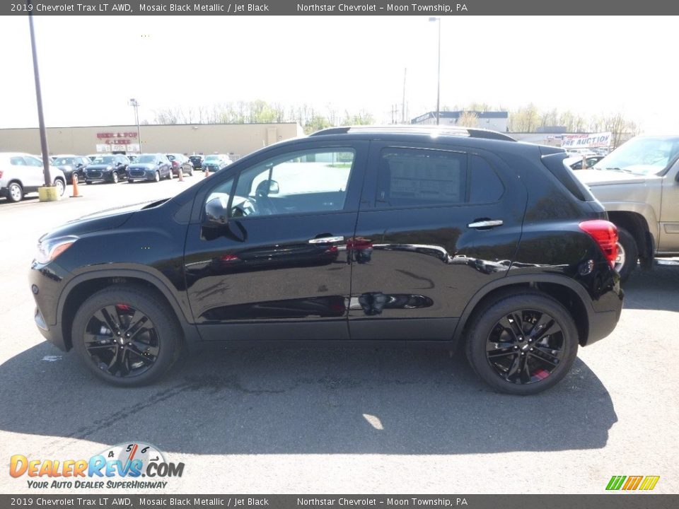 2019 Chevrolet Trax LT AWD Mosaic Black Metallic / Jet Black Photo #2