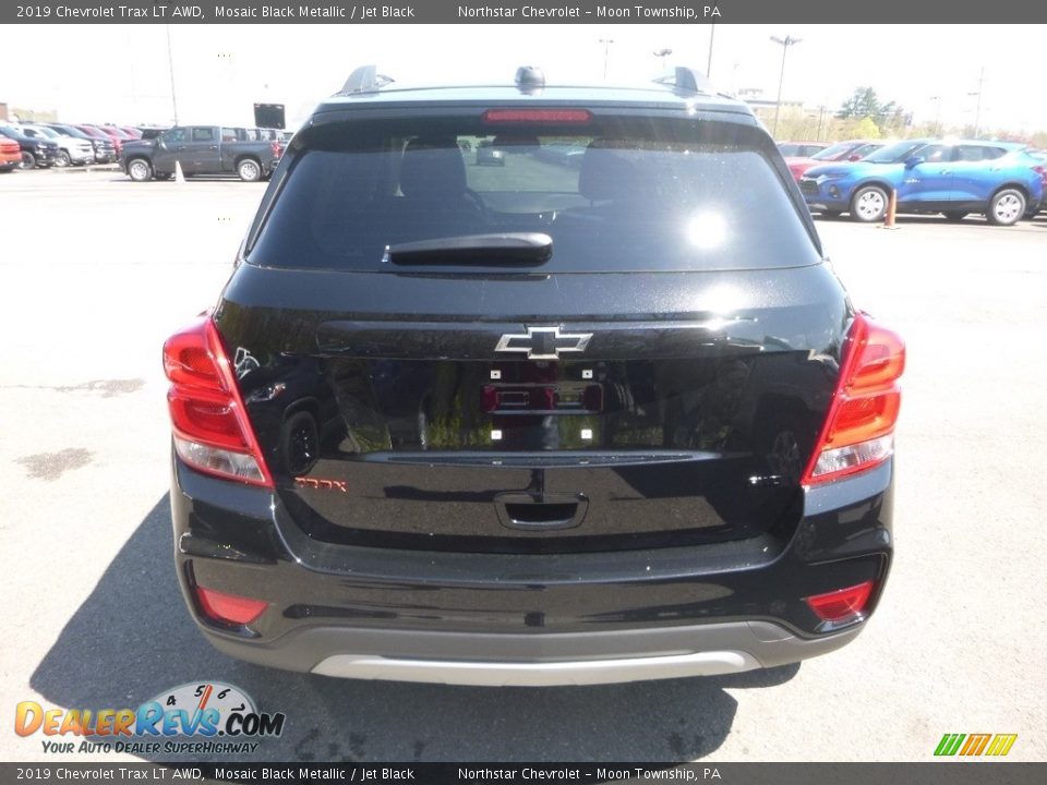 2019 Chevrolet Trax LT AWD Mosaic Black Metallic / Jet Black Photo #4