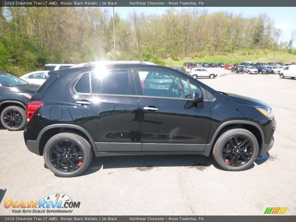 2019 Chevrolet Trax LT AWD Mosaic Black Metallic / Jet Black Photo #6