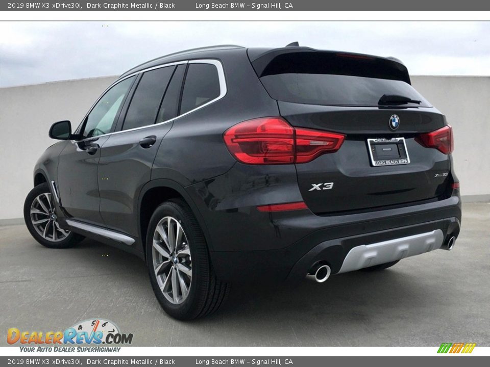2019 BMW X3 xDrive30i Dark Graphite Metallic / Black Photo #3