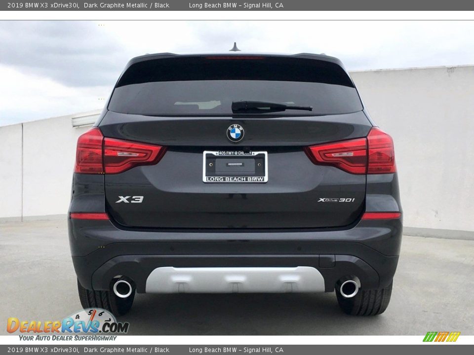 2019 BMW X3 xDrive30i Dark Graphite Metallic / Black Photo #4
