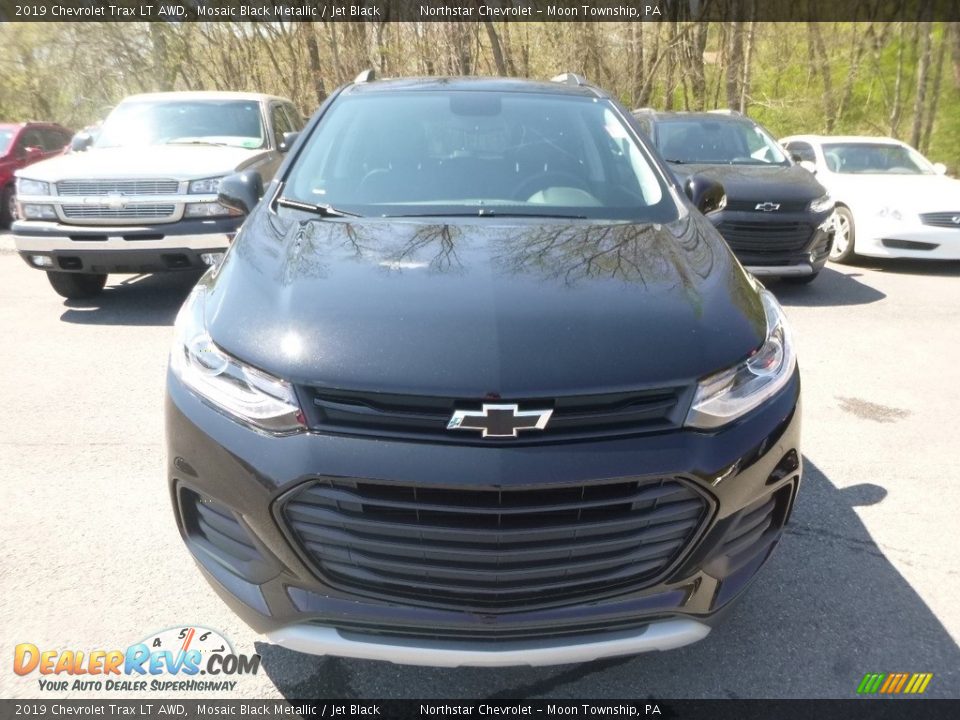 2019 Chevrolet Trax LT AWD Mosaic Black Metallic / Jet Black Photo #8