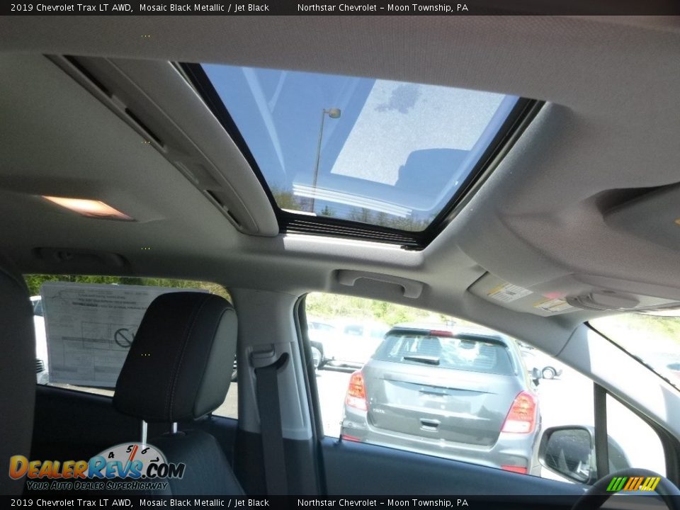 2019 Chevrolet Trax LT AWD Mosaic Black Metallic / Jet Black Photo #12
