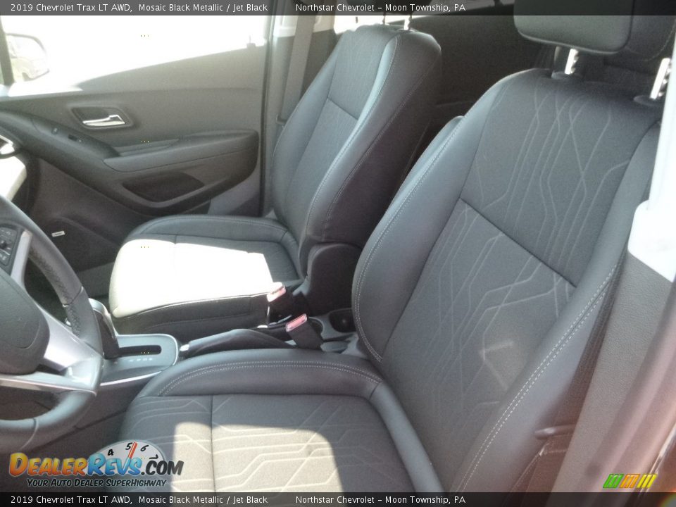 2019 Chevrolet Trax LT AWD Mosaic Black Metallic / Jet Black Photo #16