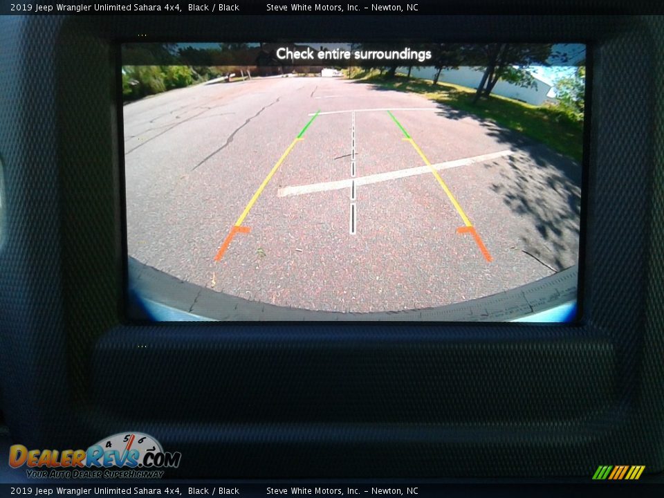 2019 Jeep Wrangler Unlimited Sahara 4x4 Black / Black Photo #21