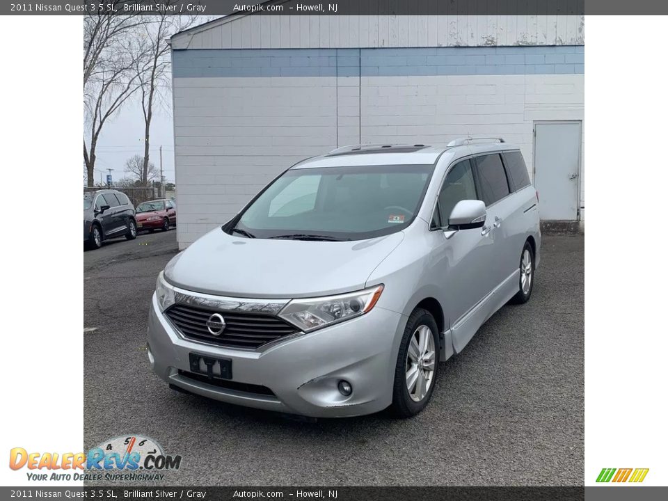 2011 Nissan Quest 3.5 SL Brilliant Silver / Gray Photo #1