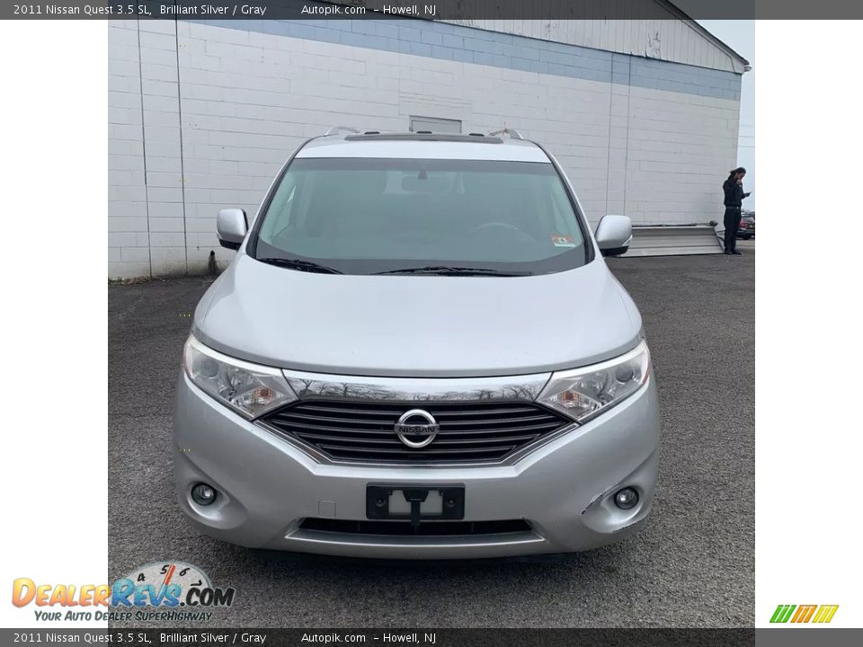 2011 Nissan Quest 3.5 SL Brilliant Silver / Gray Photo #8