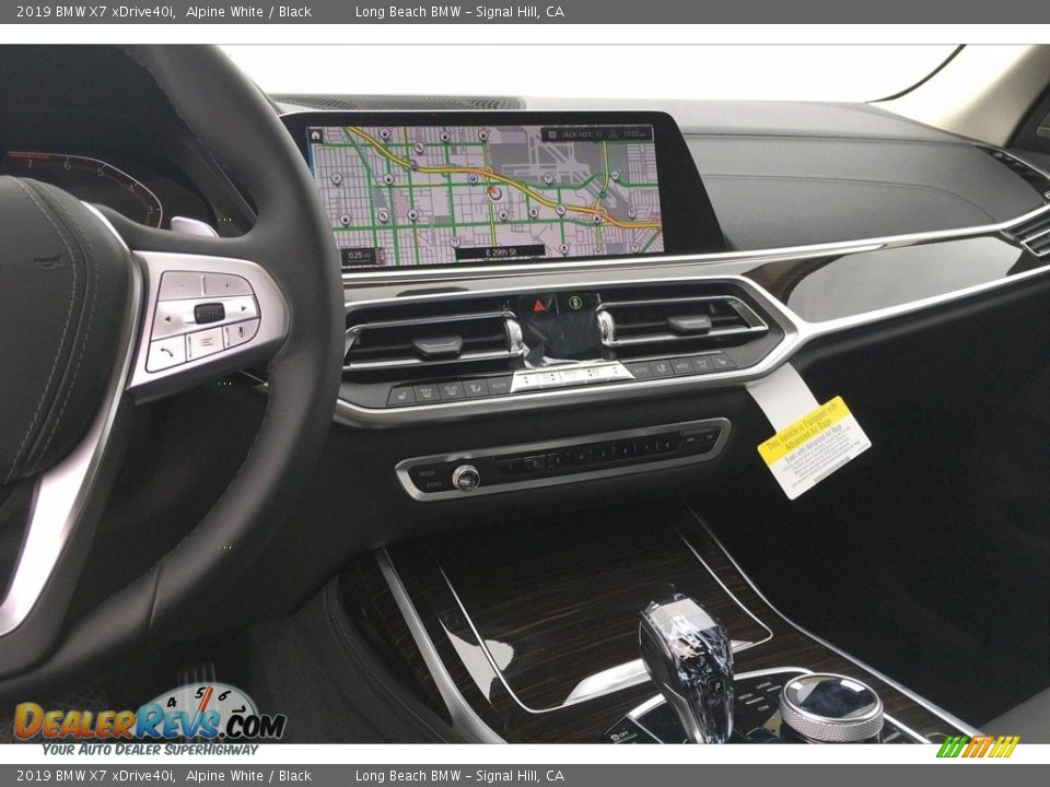 2019 BMW X7 xDrive40i Alpine White / Black Photo #5