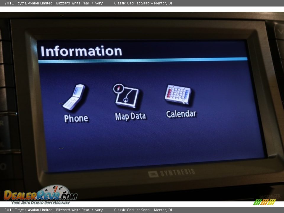 2011 Toyota Avalon Limited Blizzard White Pearl / Ivory Photo #10