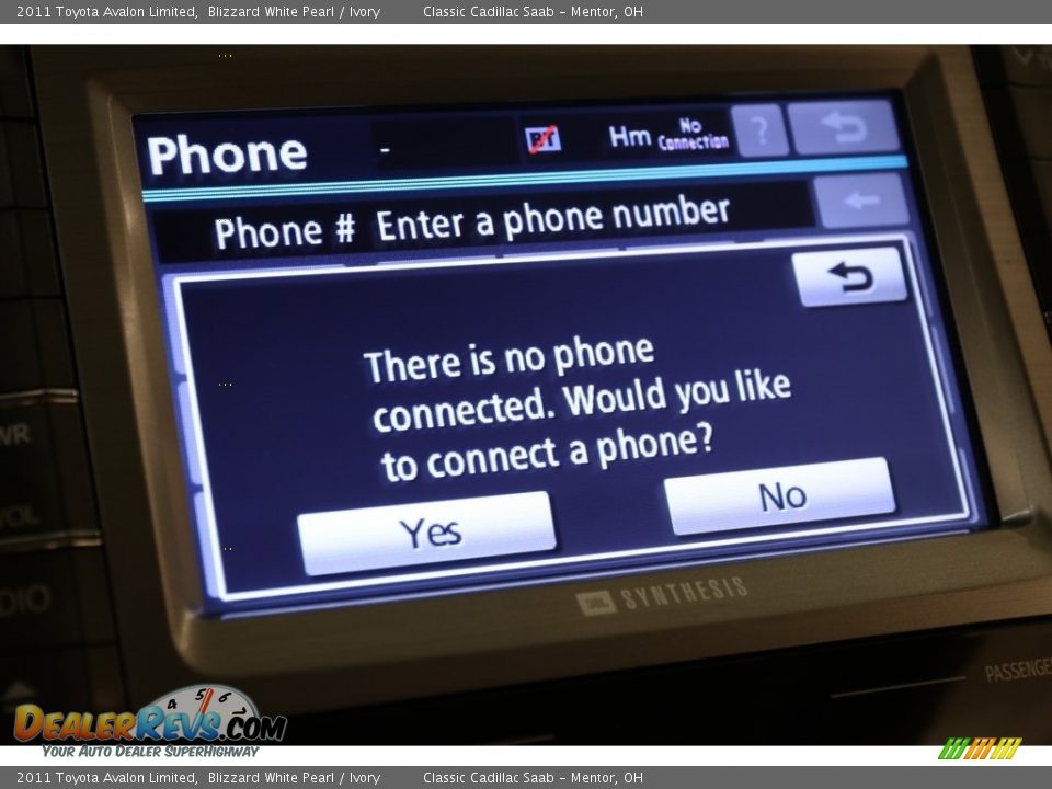 2011 Toyota Avalon Limited Blizzard White Pearl / Ivory Photo #12