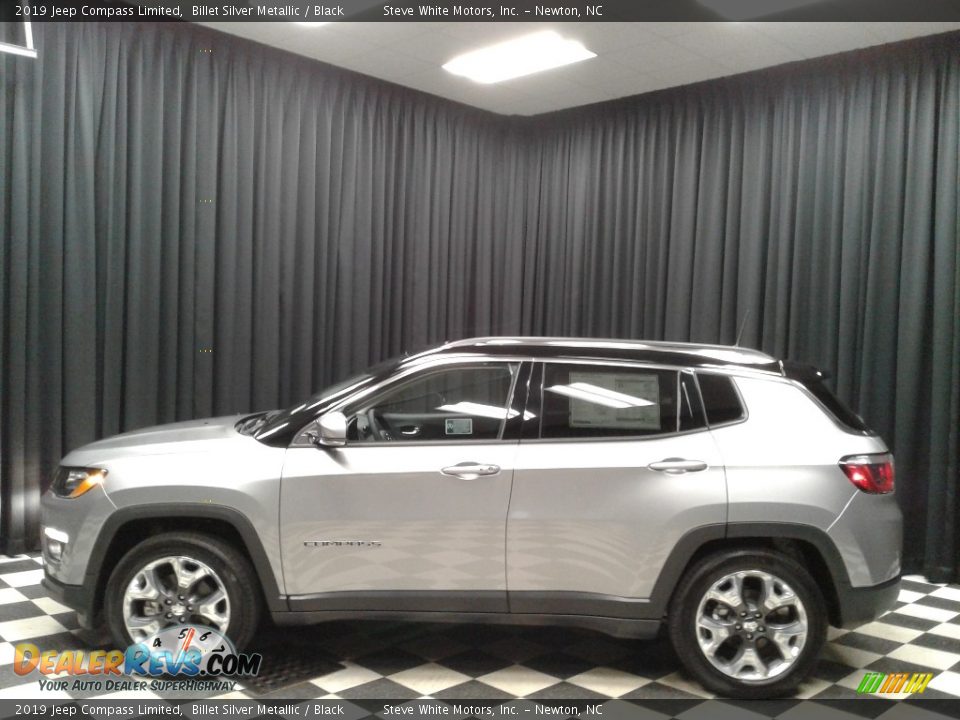 2019 Jeep Compass Limited Billet Silver Metallic / Black Photo #1