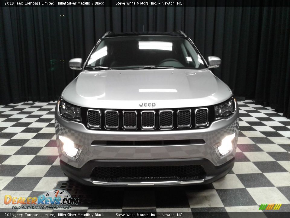 2019 Jeep Compass Limited Billet Silver Metallic / Black Photo #3
