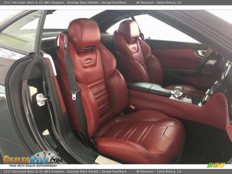 Front Seat of 2017 Mercedes-Benz SL 63 AMG Roadster Photo #6