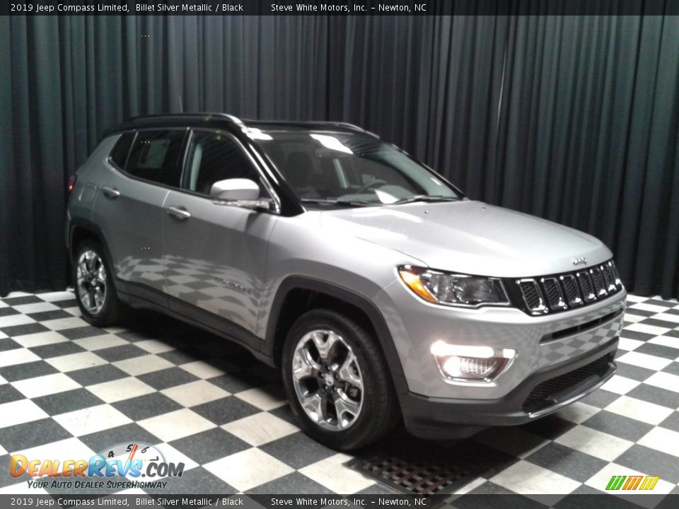 2019 Jeep Compass Limited Billet Silver Metallic / Black Photo #4