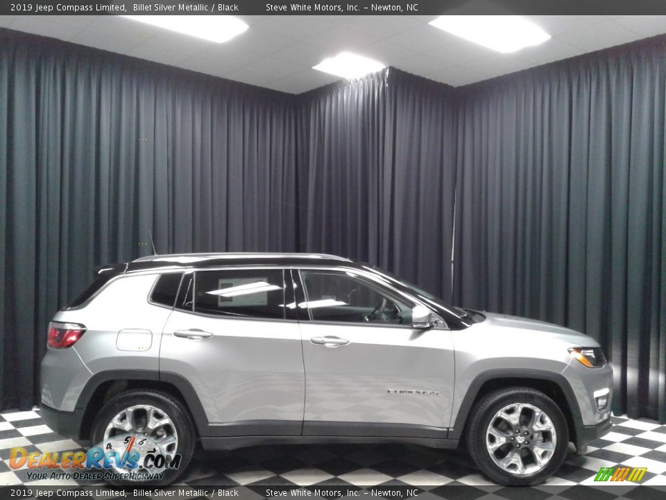 2019 Jeep Compass Limited Billet Silver Metallic / Black Photo #5
