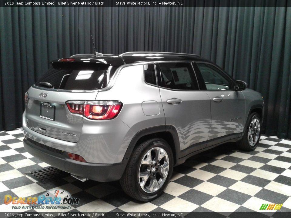 2019 Jeep Compass Limited Billet Silver Metallic / Black Photo #6