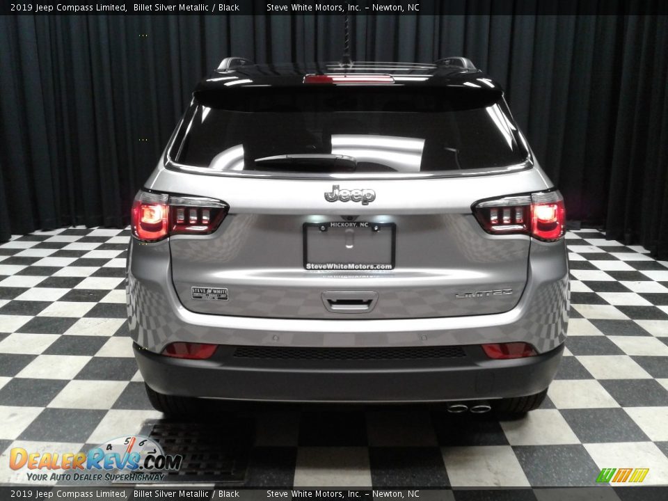 2019 Jeep Compass Limited Billet Silver Metallic / Black Photo #7