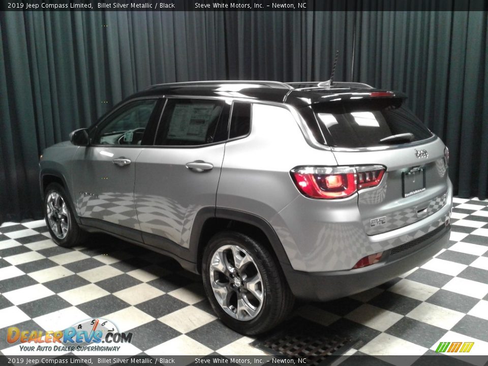 2019 Jeep Compass Limited Billet Silver Metallic / Black Photo #8