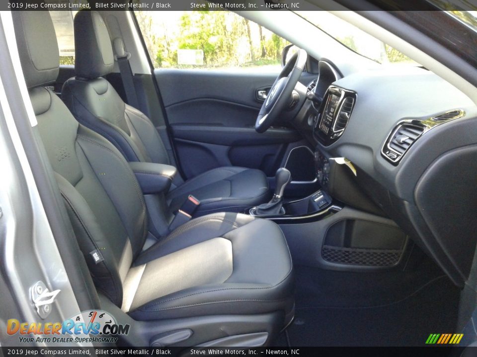 2019 Jeep Compass Limited Billet Silver Metallic / Black Photo #14