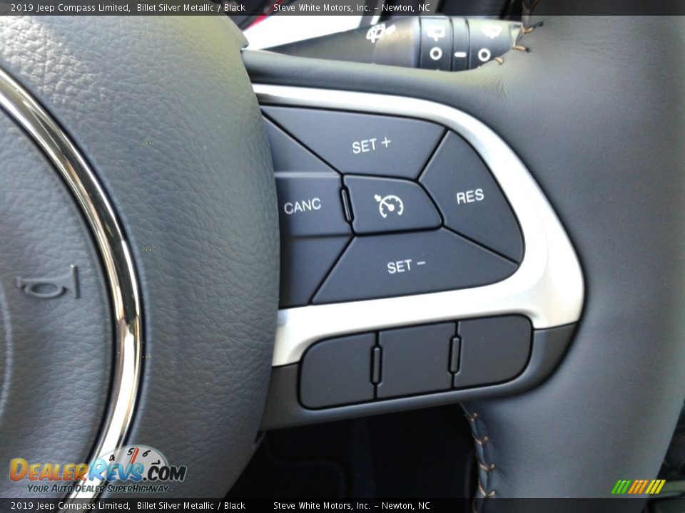 2019 Jeep Compass Limited Billet Silver Metallic / Black Photo #17