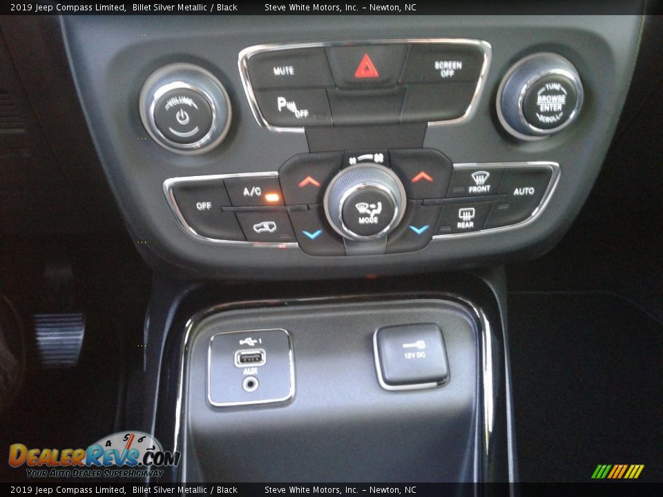 2019 Jeep Compass Limited Billet Silver Metallic / Black Photo #25