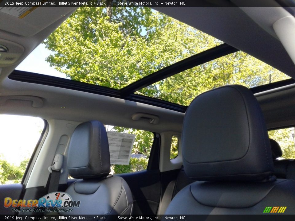 2019 Jeep Compass Limited Billet Silver Metallic / Black Photo #28