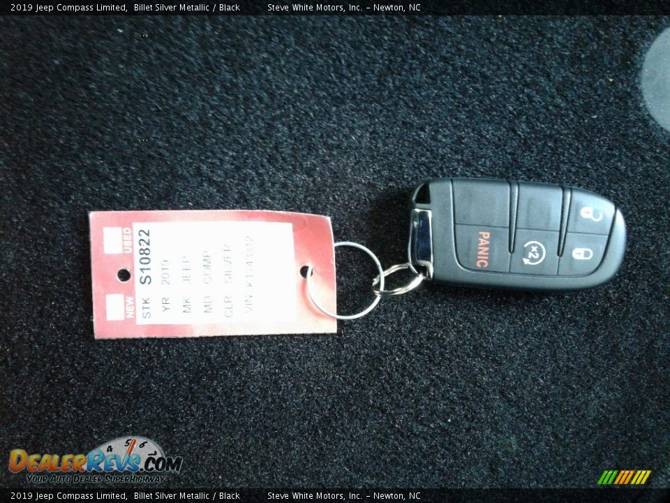 2019 Jeep Compass Limited Billet Silver Metallic / Black Photo #30