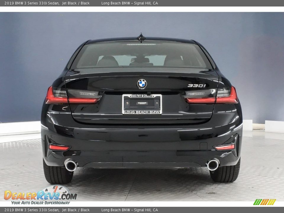 2019 BMW 3 Series 330i Sedan Jet Black / Black Photo #3