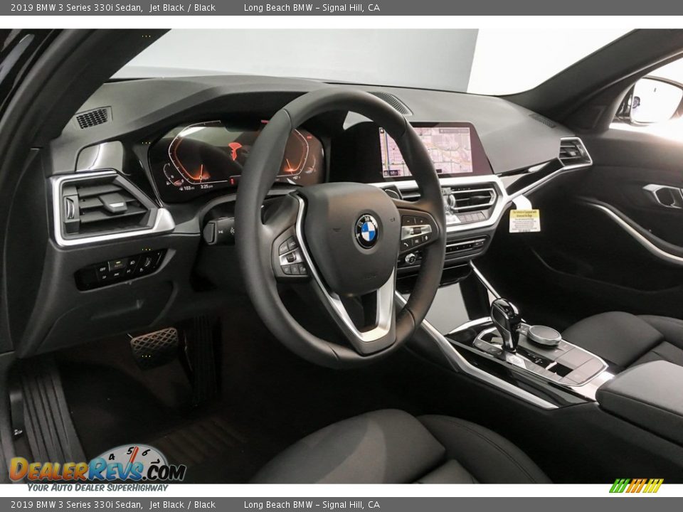2019 BMW 3 Series 330i Sedan Jet Black / Black Photo #4