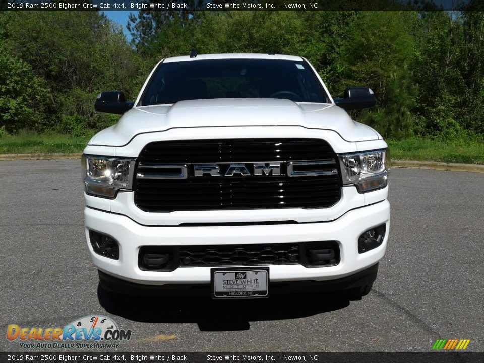 2019 Ram 2500 Bighorn Crew Cab 4x4 Bright White / Black Photo #3
