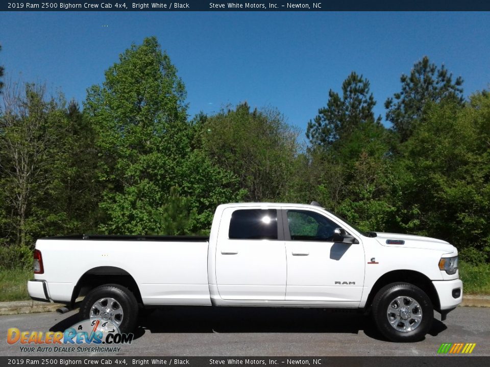 2019 Ram 2500 Bighorn Crew Cab 4x4 Bright White / Black Photo #5