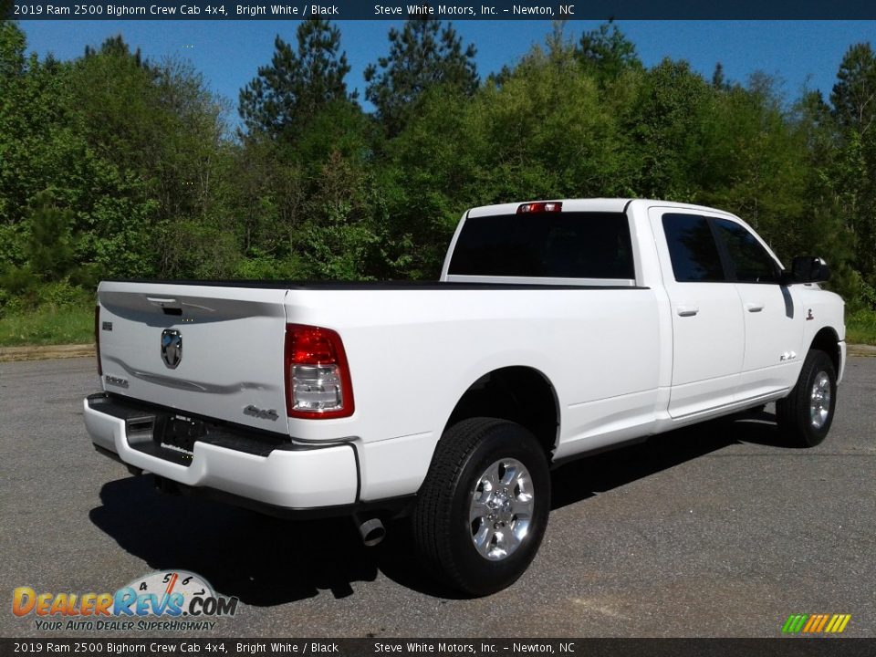 2019 Ram 2500 Bighorn Crew Cab 4x4 Bright White / Black Photo #6