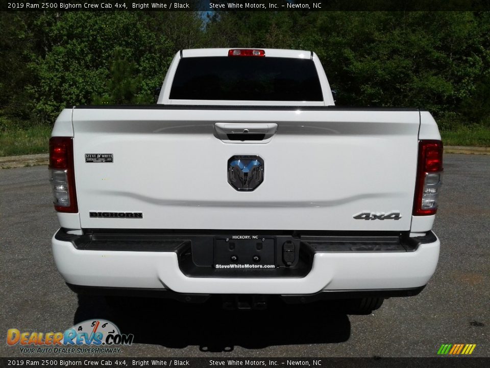 2019 Ram 2500 Bighorn Crew Cab 4x4 Bright White / Black Photo #7