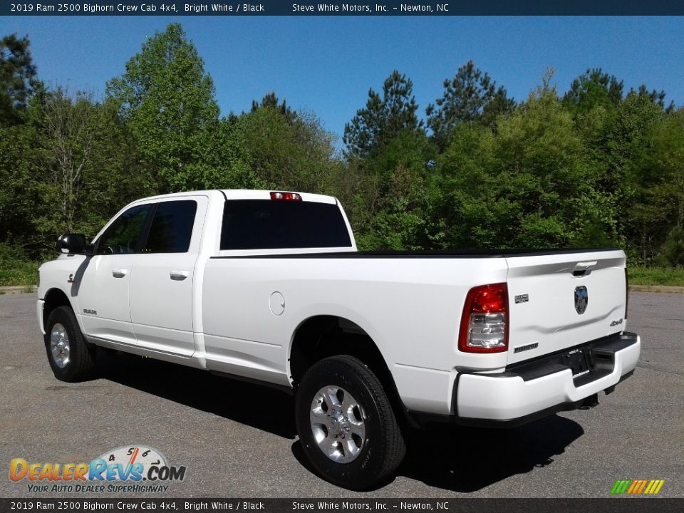 2019 Ram 2500 Bighorn Crew Cab 4x4 Bright White / Black Photo #8
