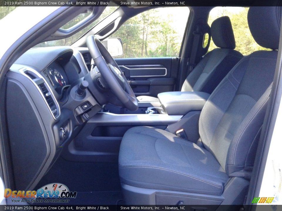 2019 Ram 2500 Bighorn Crew Cab 4x4 Bright White / Black Photo #10