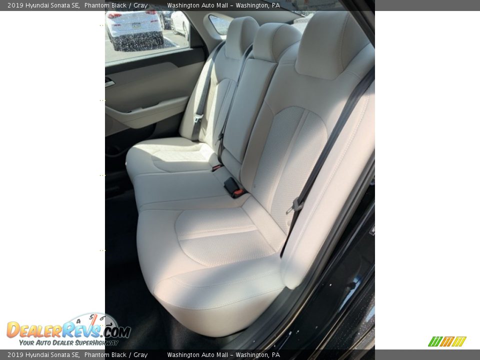 2019 Hyundai Sonata SE Phantom Black / Gray Photo #19