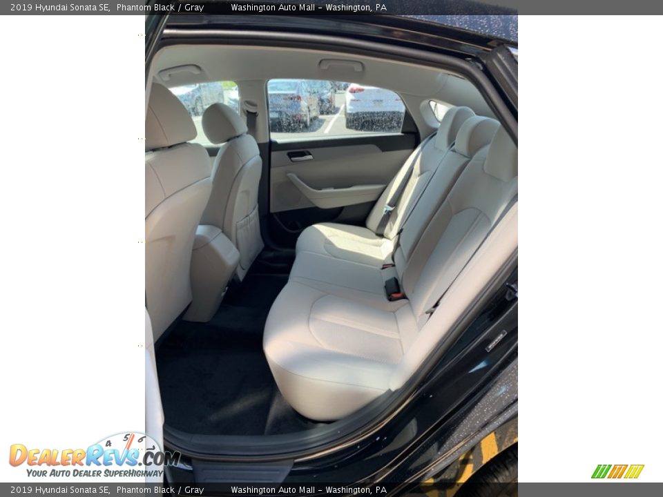 2019 Hyundai Sonata SE Phantom Black / Gray Photo #20