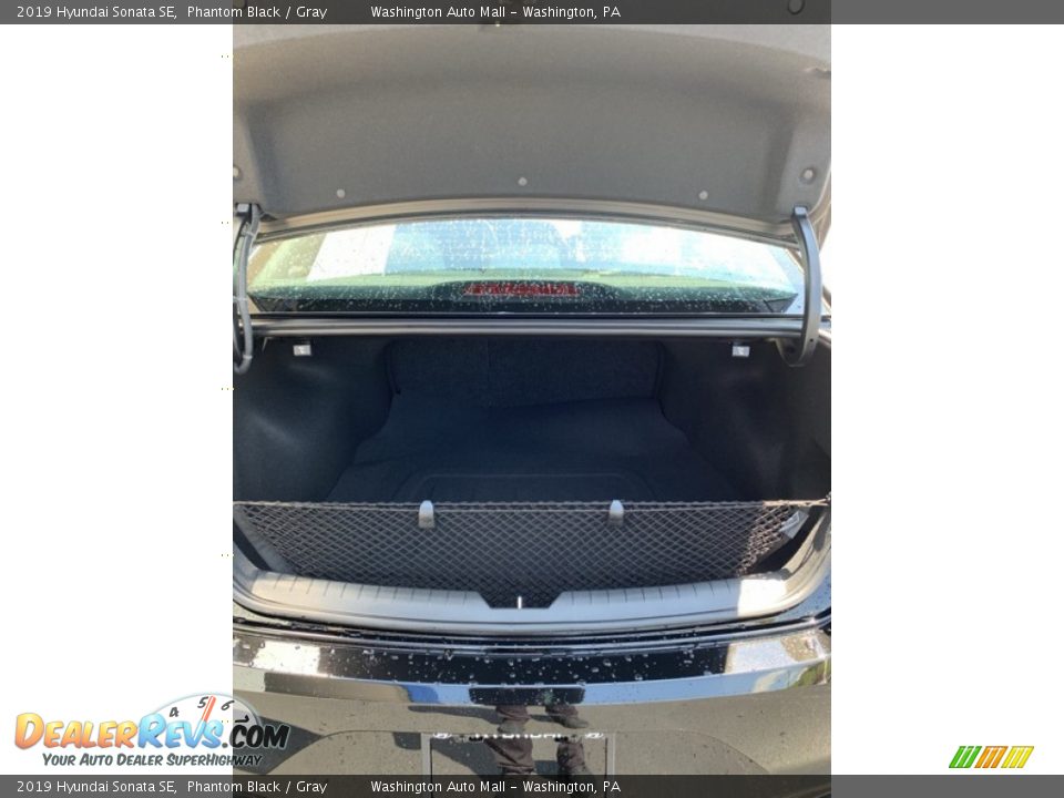 2019 Hyundai Sonata SE Phantom Black / Gray Photo #22