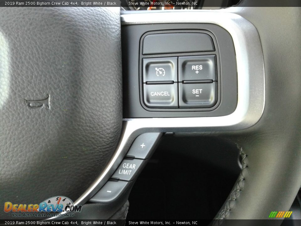 2019 Ram 2500 Bighorn Crew Cab 4x4 Bright White / Black Photo #19