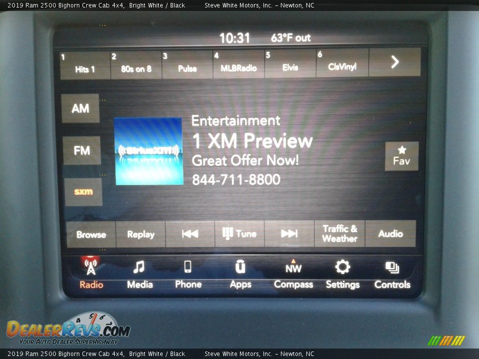 2019 Ram 2500 Bighorn Crew Cab 4x4 Bright White / Black Photo #22