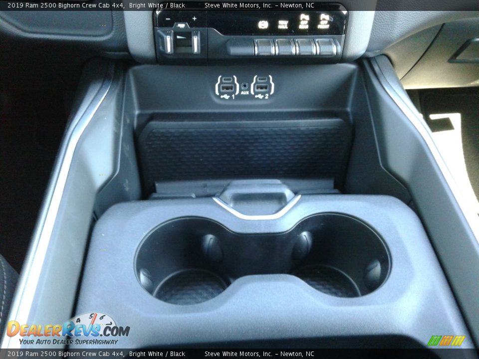 2019 Ram 2500 Bighorn Crew Cab 4x4 Bright White / Black Photo #28