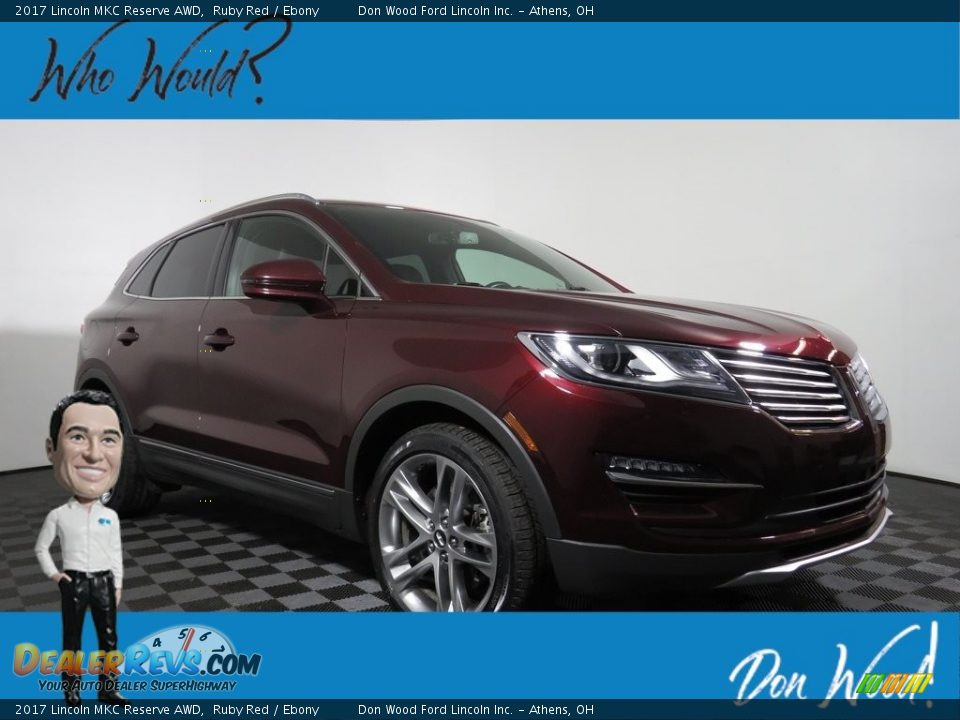 2017 Lincoln MKC Reserve AWD Ruby Red / Ebony Photo #1