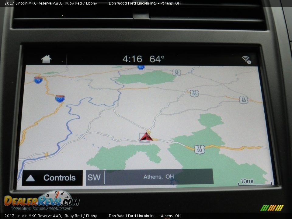 2017 Lincoln MKC Reserve AWD Ruby Red / Ebony Photo #2