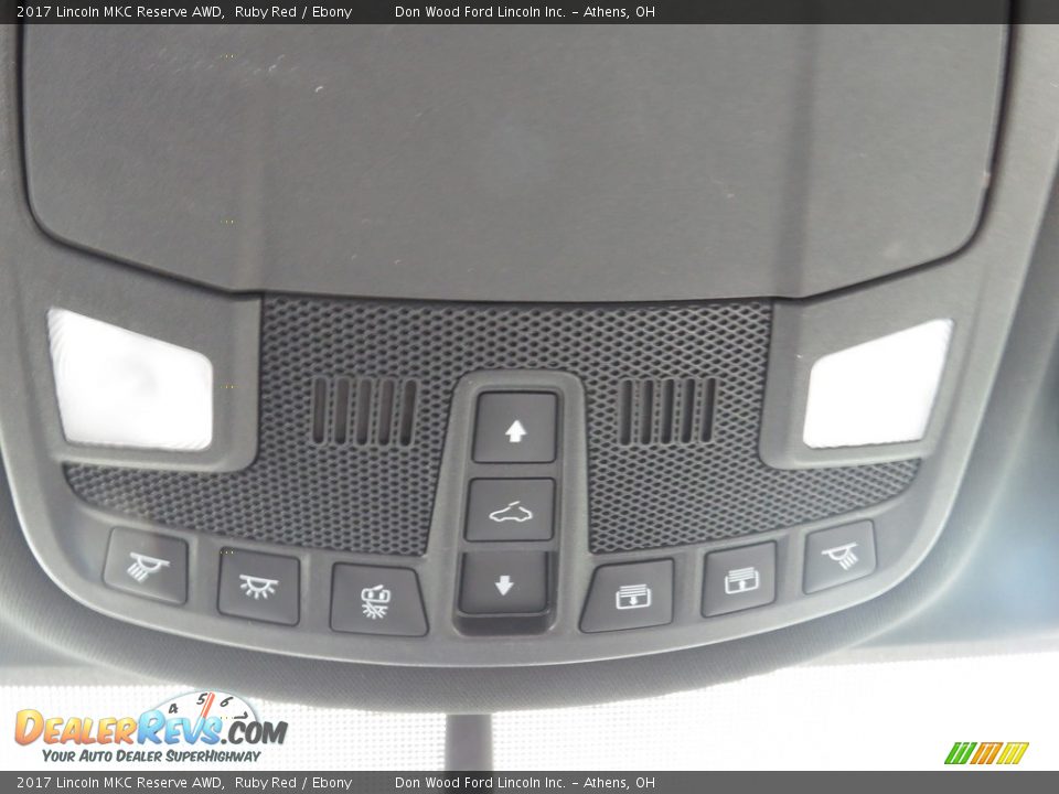 2017 Lincoln MKC Reserve AWD Ruby Red / Ebony Photo #3