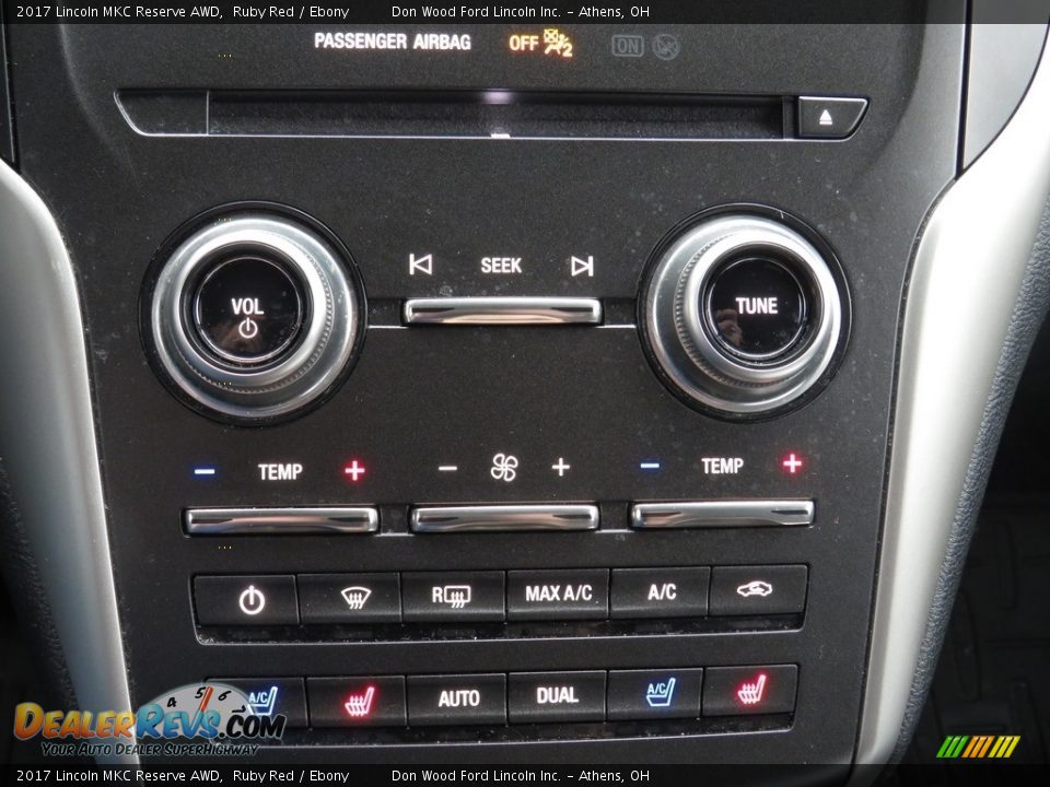 2017 Lincoln MKC Reserve AWD Ruby Red / Ebony Photo #5