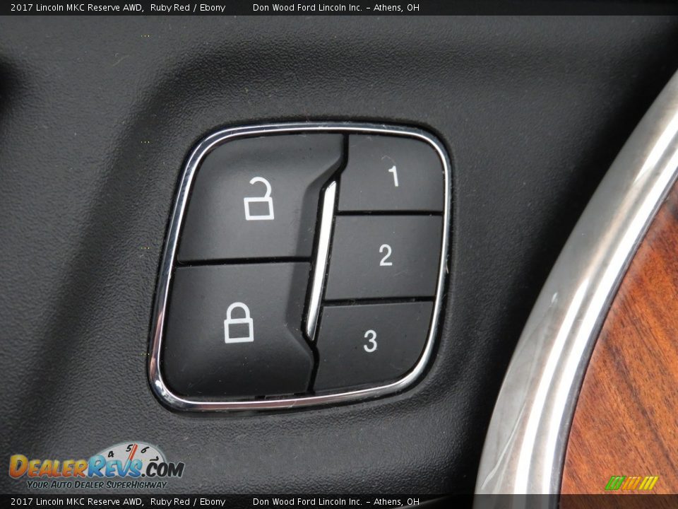 2017 Lincoln MKC Reserve AWD Ruby Red / Ebony Photo #15