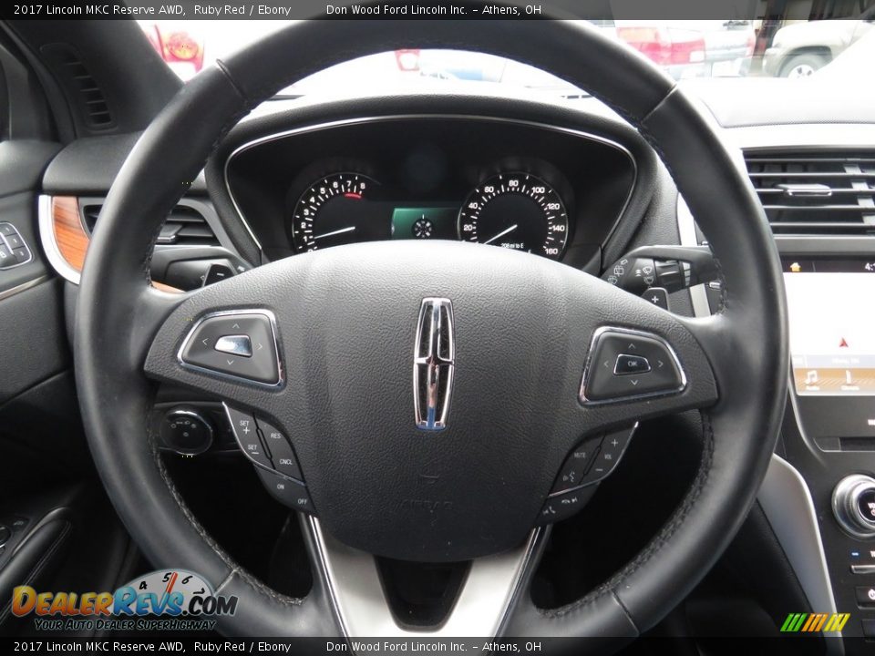 2017 Lincoln MKC Reserve AWD Ruby Red / Ebony Photo #17