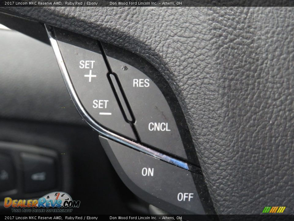 2017 Lincoln MKC Reserve AWD Ruby Red / Ebony Photo #18